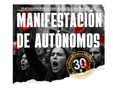 Spot de la Manifestación de autónomos el 2 de marzoConvoca la Plataforma por la Dignidad de los Autónomos 30N