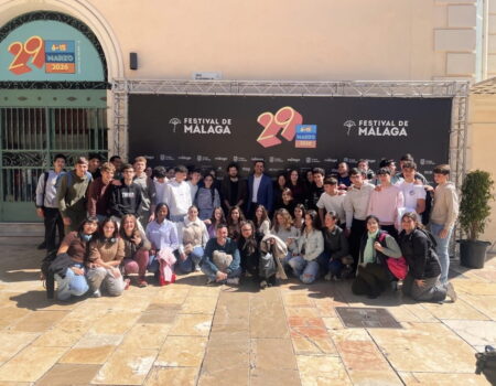 Alumnos participan en el Cinefórum1.500 alumnos participan en el cinefórum, festival de Málaga