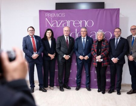 Dolores Coronada recibe el galardón ‘Nazareno de la Provincia’Francisco Salado participa en la 38ª edición de los premios de la SER Málaga