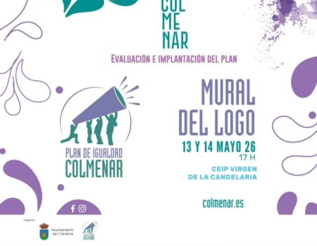 El arte como motor de cambio: Colmenar busca a pequeños artistas para pintar su Mural de la IgualdadColmenar convoca a niños de 10 a 13 años para diseñar y pintar un nuevo mural participativo dentro del Plan de Igualdad Municipal