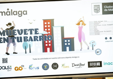 Nuevo programa Muévete en tu barrio para fomentar el deporte en MálagaEl consistorio lanza actividades físicas gratuitas al aire libre en los 11 distritos del municipio sin necesidad de inscripción previa
